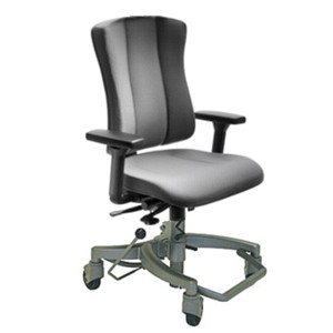 Bürostuhl mit Handbremse